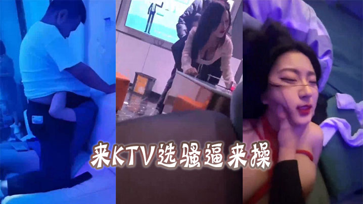 来KTV选骚逼来操