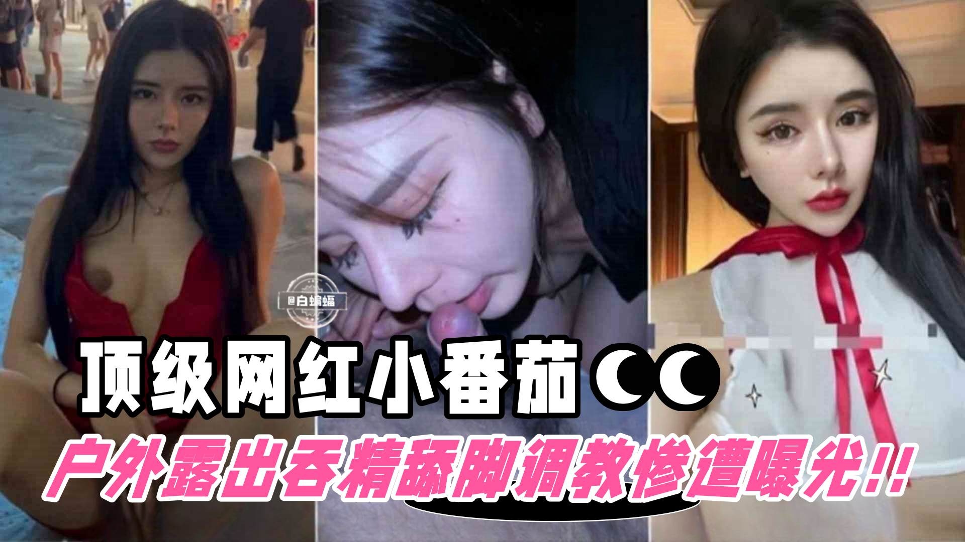 网红黑料-顶级稀缺颜值女神‘小番茄’沦为金主性奴户外露出舔脚调教惨遭泄密-